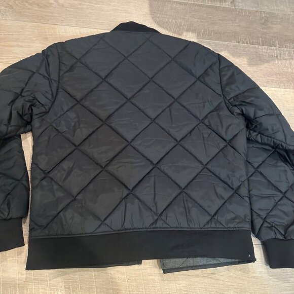 DICKIES MENS LARGE QUILTED BLACK JACKET COAT NWOT - Picture 9 of 9